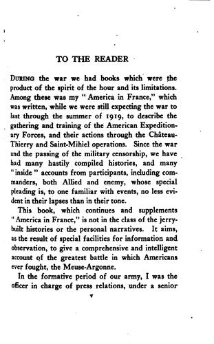 Our Greatest Battle (The Meuse-Argonne)