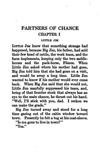 Partners of Chance