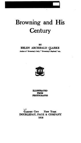 Browning and His Century