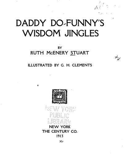 Daddy Do-Funny's Wisdom Jingles