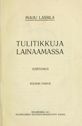 Tulitikkuja lainaamassa