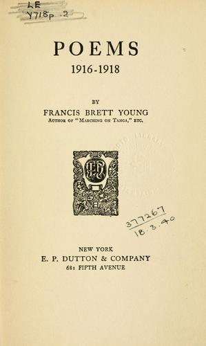 Poems, 1916-1918