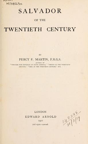 Salvador of the Twentieth Century