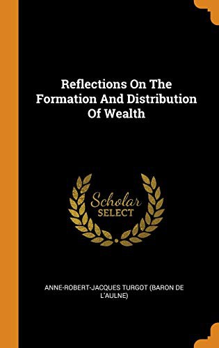 Reflections on the Formation and Distribution of Wealth