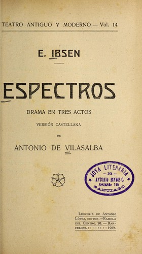 Espectros (Gengangere)