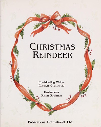 Christmas Reindeer (Version 2)