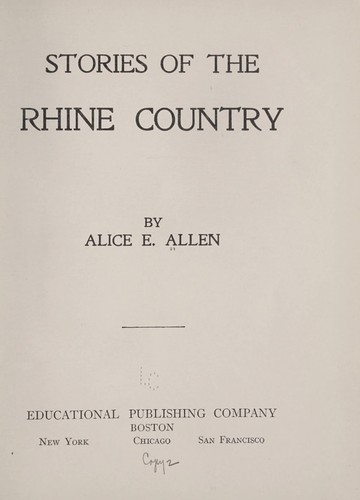 Stories of the Rhine