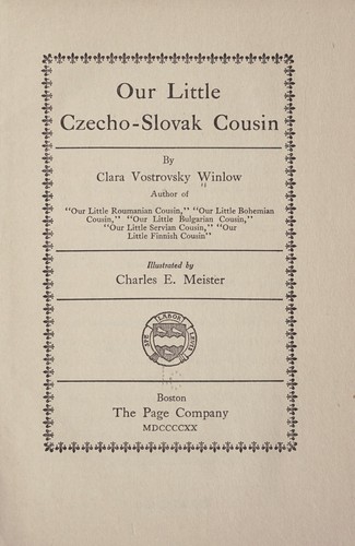 Our Little Czecho-Slovak Cousin