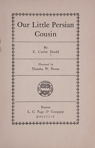 Our Little Persian Cousin