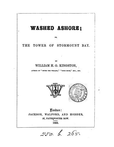 Washed Ashore; Or, The Tower of Stormount Bay