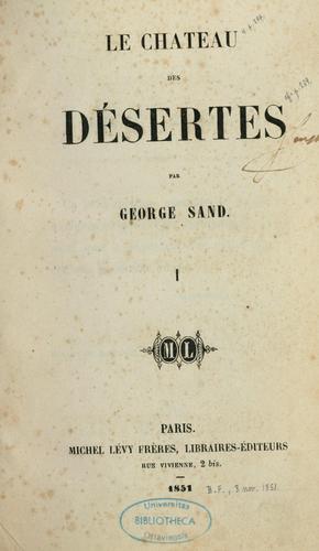 Le château des Désertes