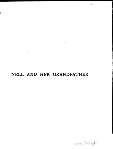 Nell and Her Grandfather