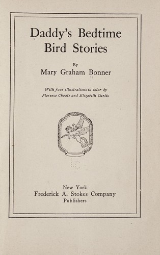 Daddy's Bedtime Bird Stories