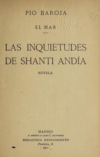 Las inquietudes de Shanti Andía