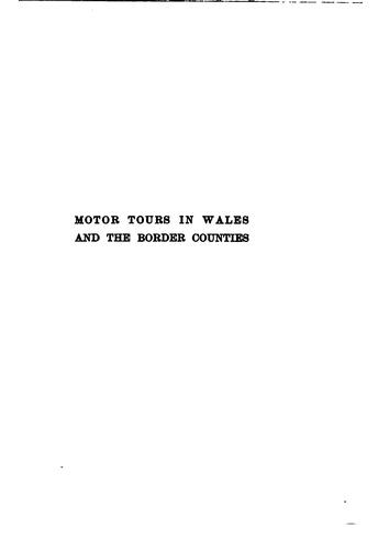 Motor Tours in Wales & the Border Counties