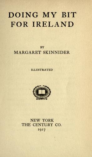 Doing My Bit For Ireland