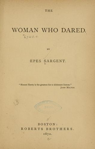 The Woman Who Dared
