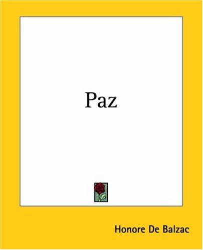 Paz (La Fausse Maitresse)