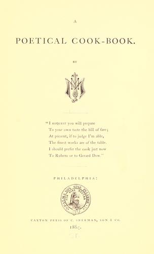 A Poetical Cook-Book