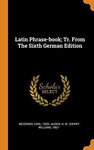 Latin Phrase-Book
