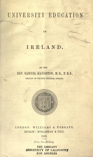 University Education in Ireland