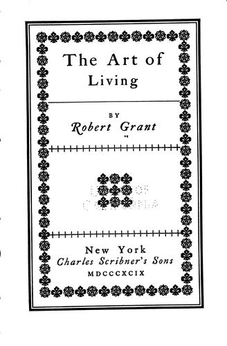 The Art of Living