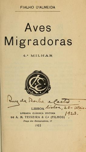 Aves Migradoras