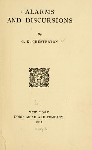 Alarms and Discursions