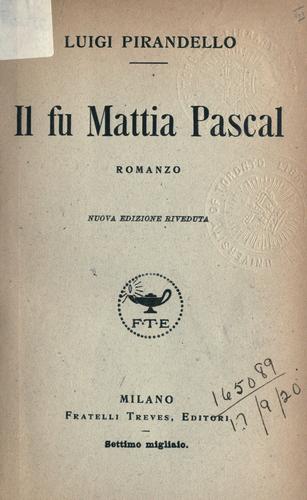 Il fu Mattia Pascal