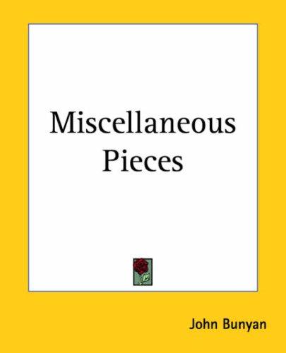 Miscellaneous Pieces