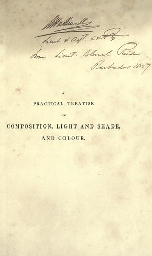 The Use of a Box of Colours, in a Practical Demonstration on Composition, Light and Shade, and Colour.