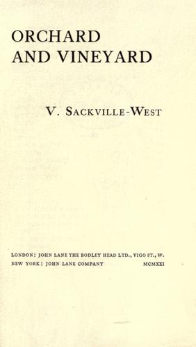 Orchard and Vineyard