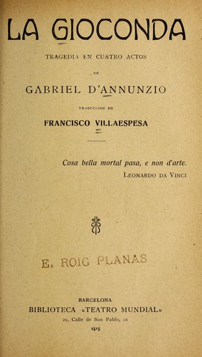 La Gioconda