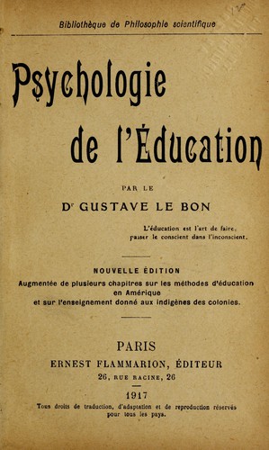 Psychologie de l'éducation