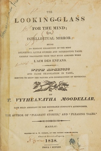 The Looking-Glass for the Mind; or, Intellectual Mirror