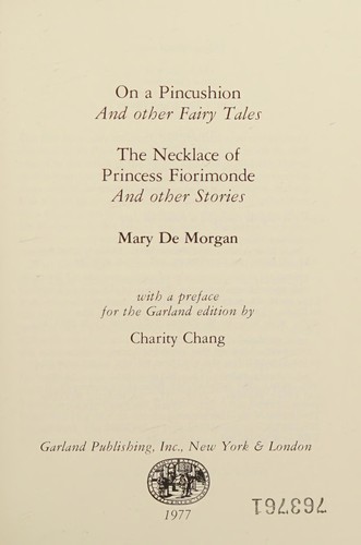 The Necklace of Princess Fiorimonde, and Other Stories