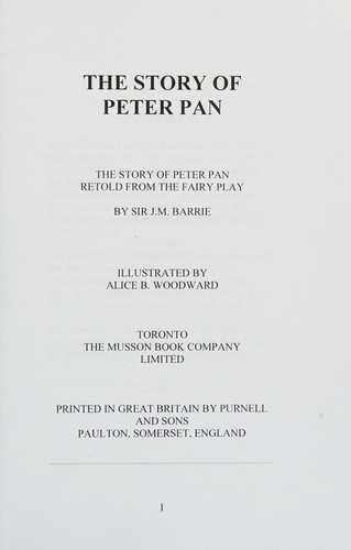 Story of Peter Pan