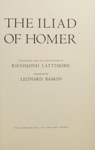 The Iliad
