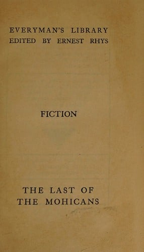 Last of the Mohicans - A Narrative of 1757 (version 2)