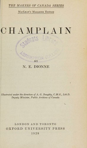 Makers of Canada: Champlain