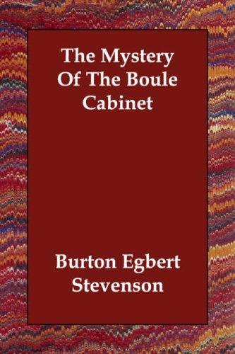Mystery of the Boule Cabinet