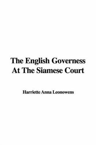 English Governess at the Siamese Court