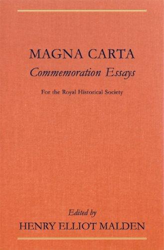 Magna Carta Commemoration Essays