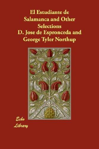El Estudiante de Salamanca and Other Selections