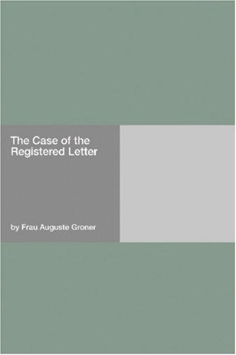 The Case of the Registered Letter