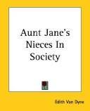 Aunt Jane's Nieces In Society