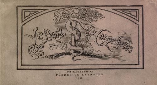 Ye book of Copperheads