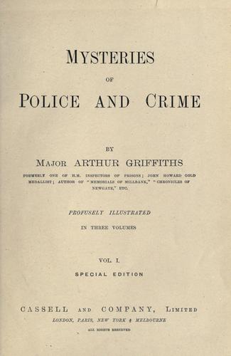 Mysteries of Police and Crime, Vol. 1 (of 3)