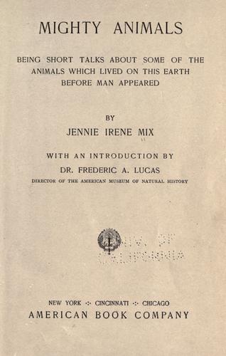 Mighty Animals