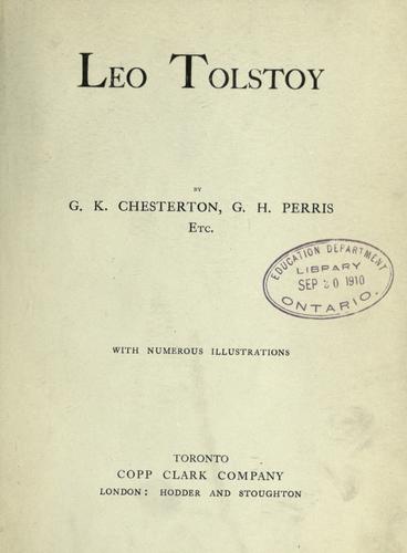 Leo Tolstoy